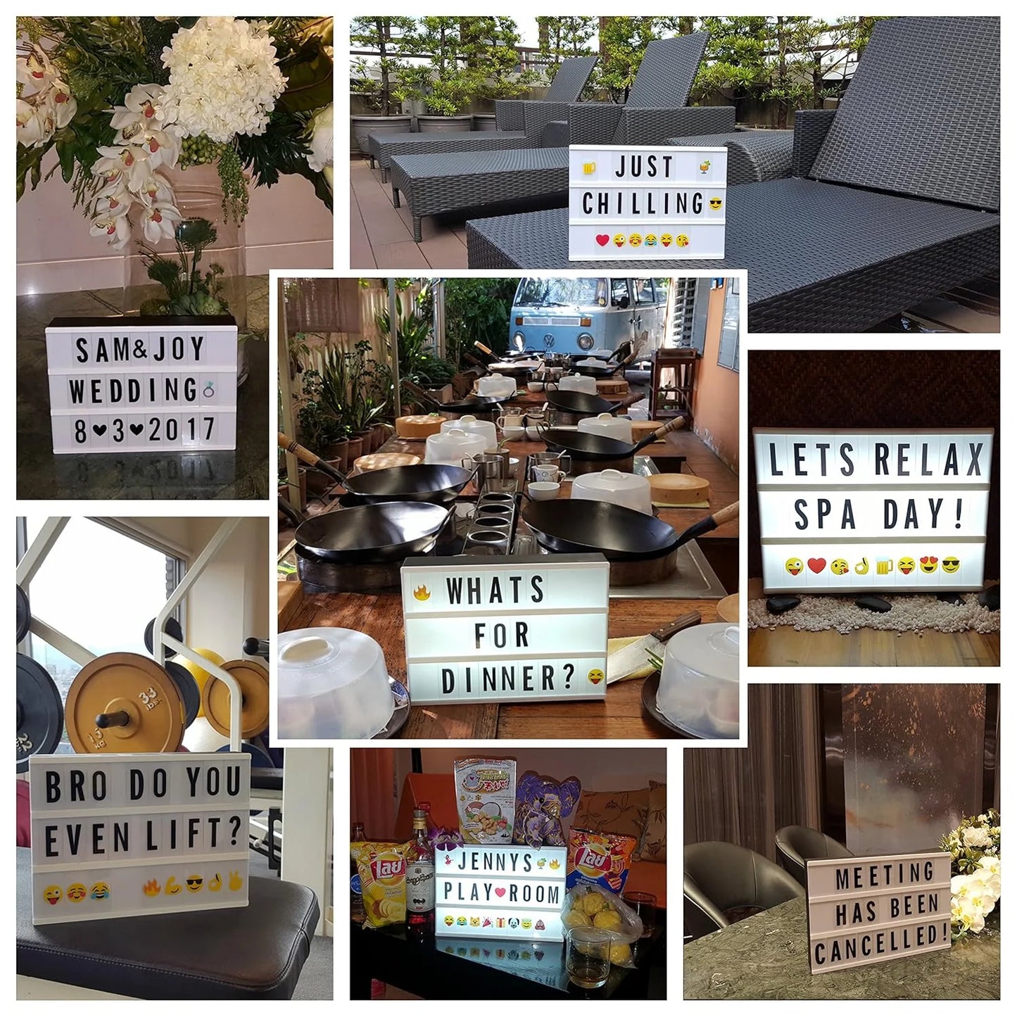 Message Light Box