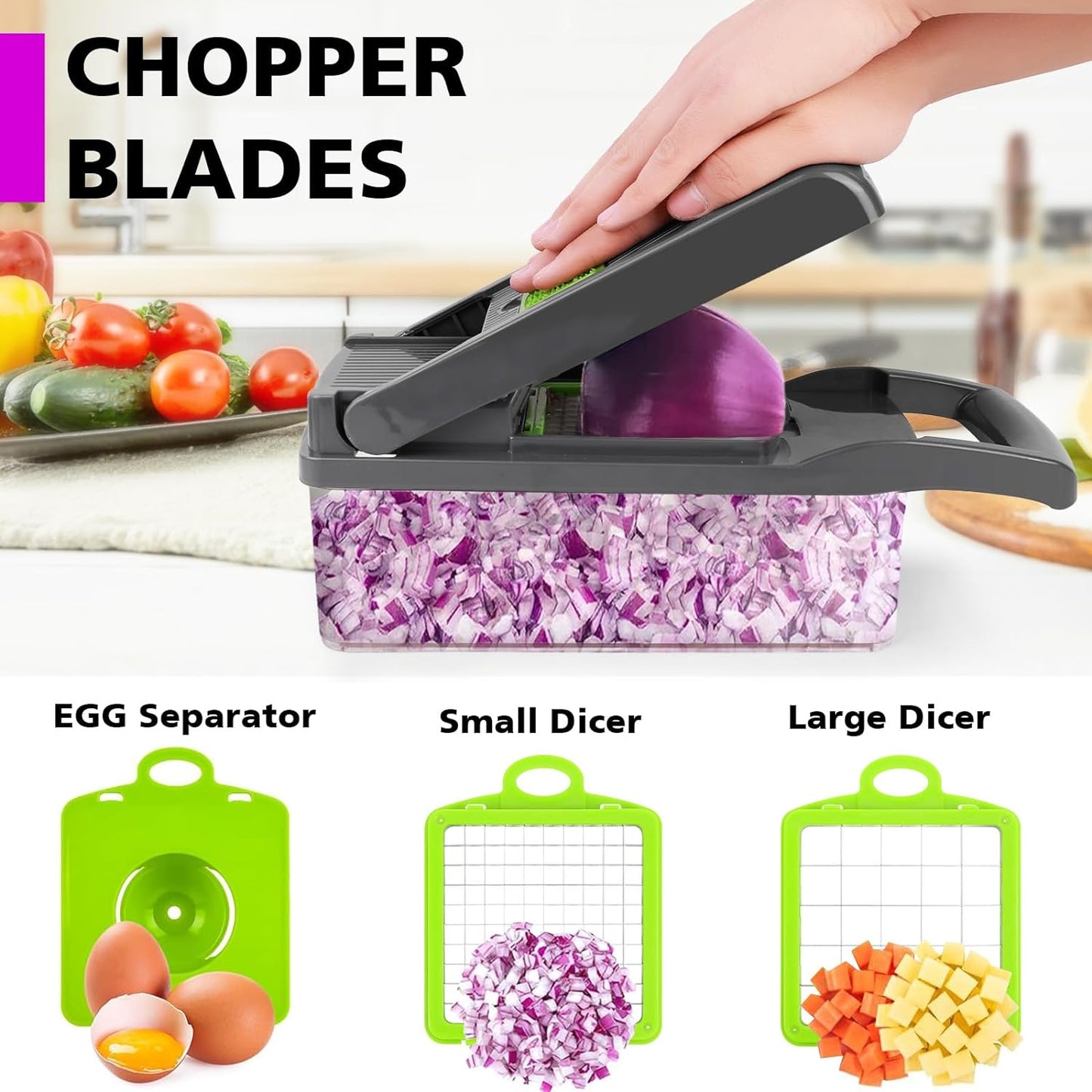 13 in 1 Food Chopper