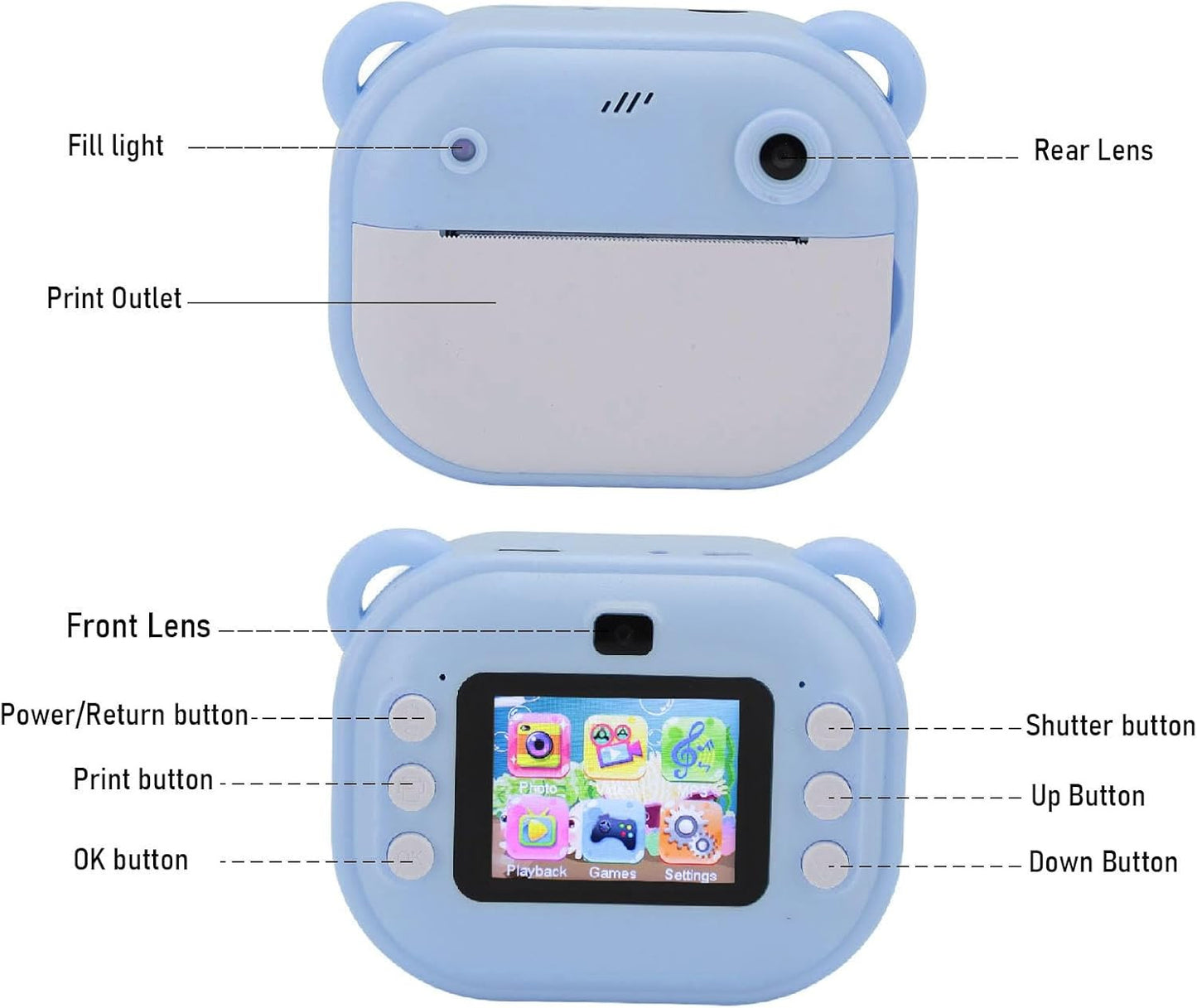 Mini Camera Printer