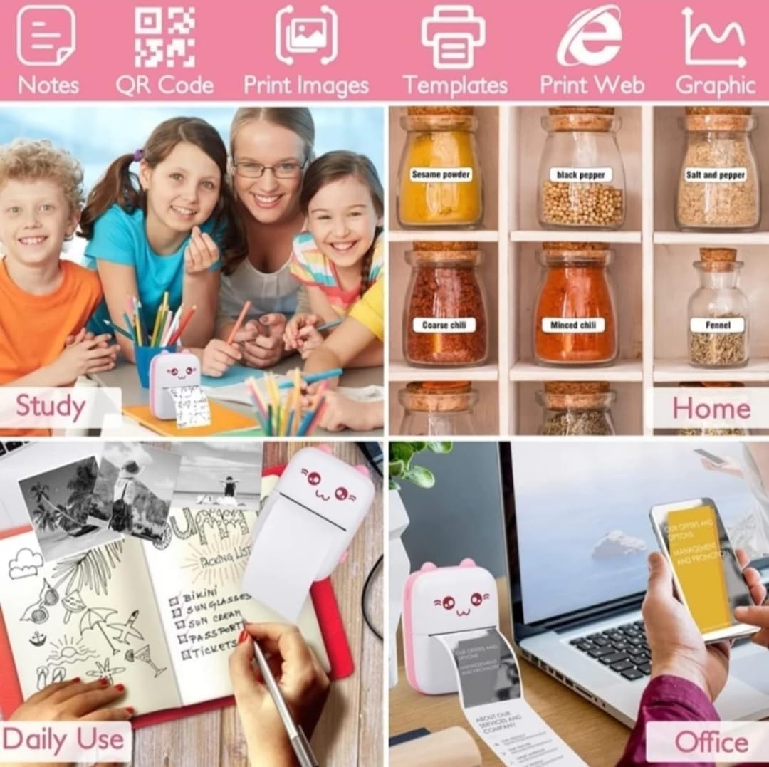 Mini Portable Printer
