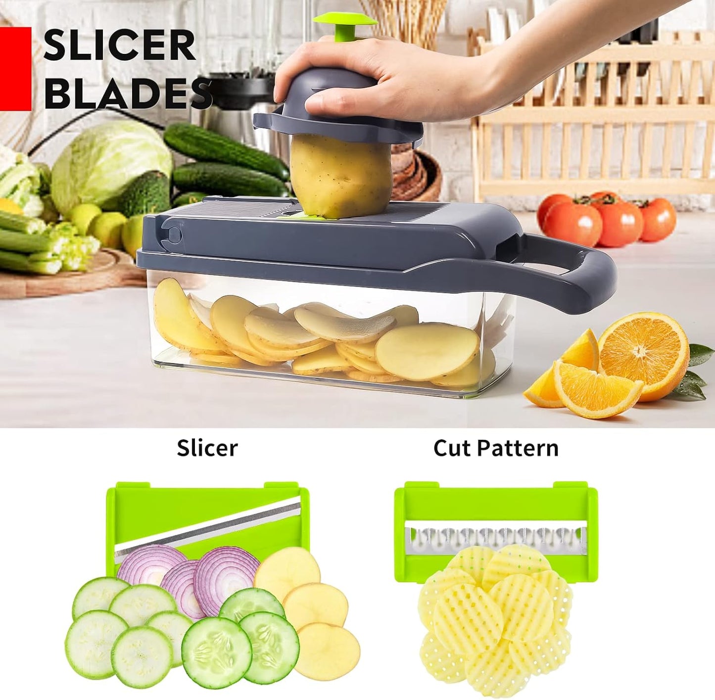 13 in 1 Food Chopper