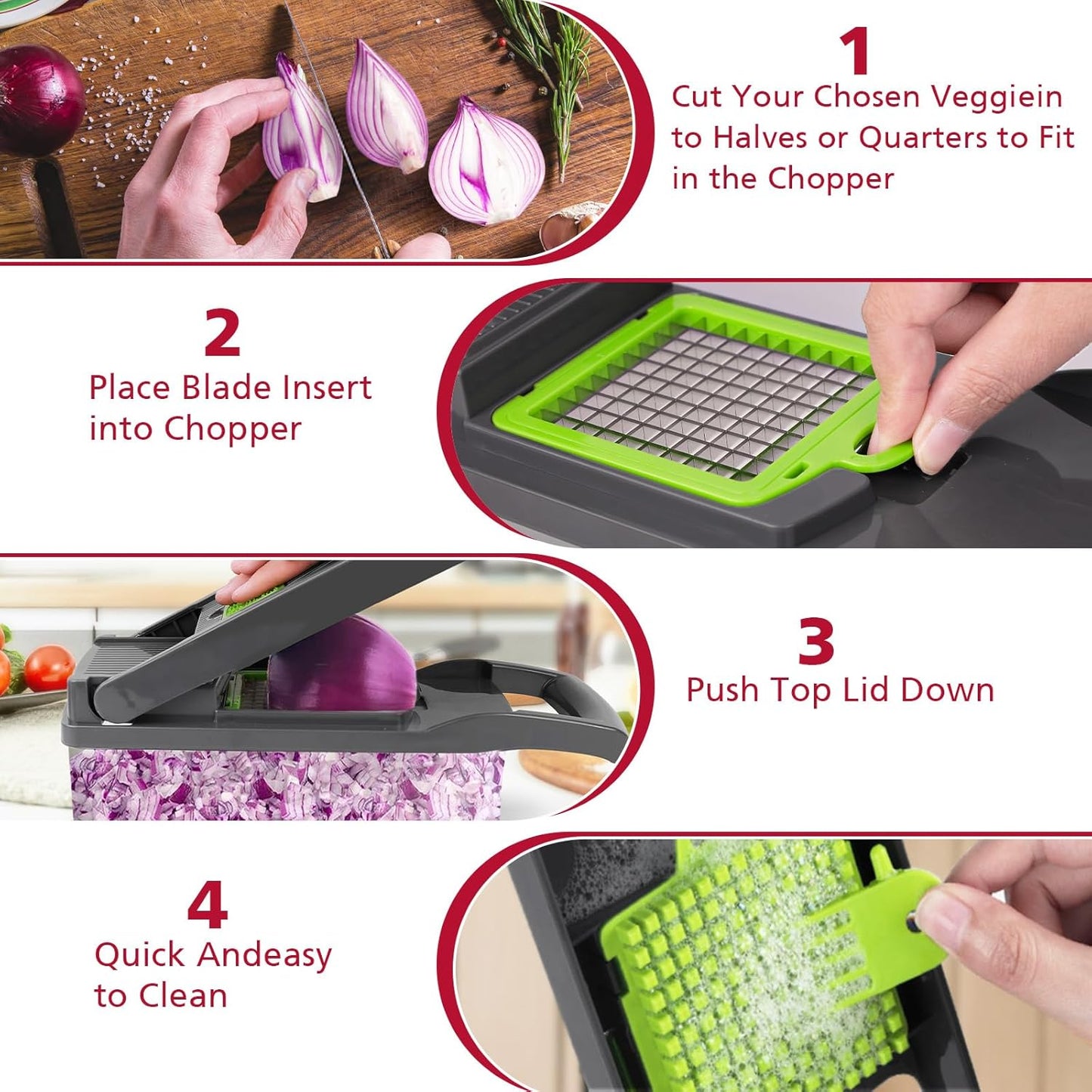 13 in 1 Food Chopper