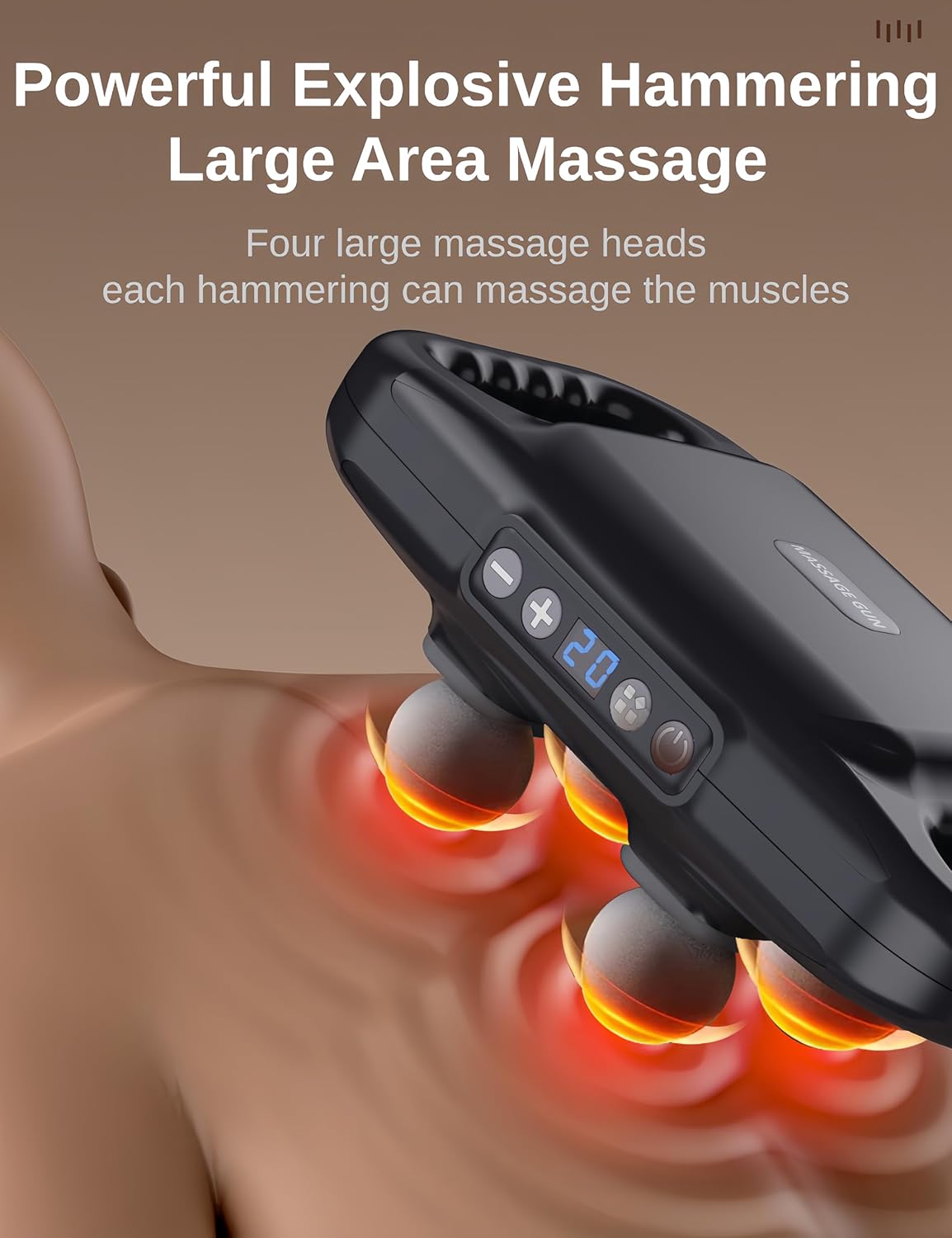 4 Head Massager