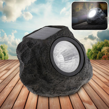 Solar LED Rock Light
