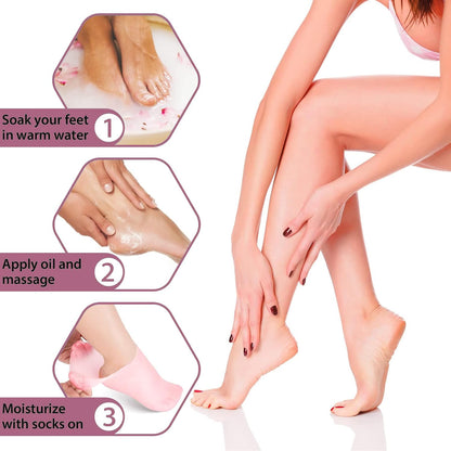 Silicone Moisture Socks