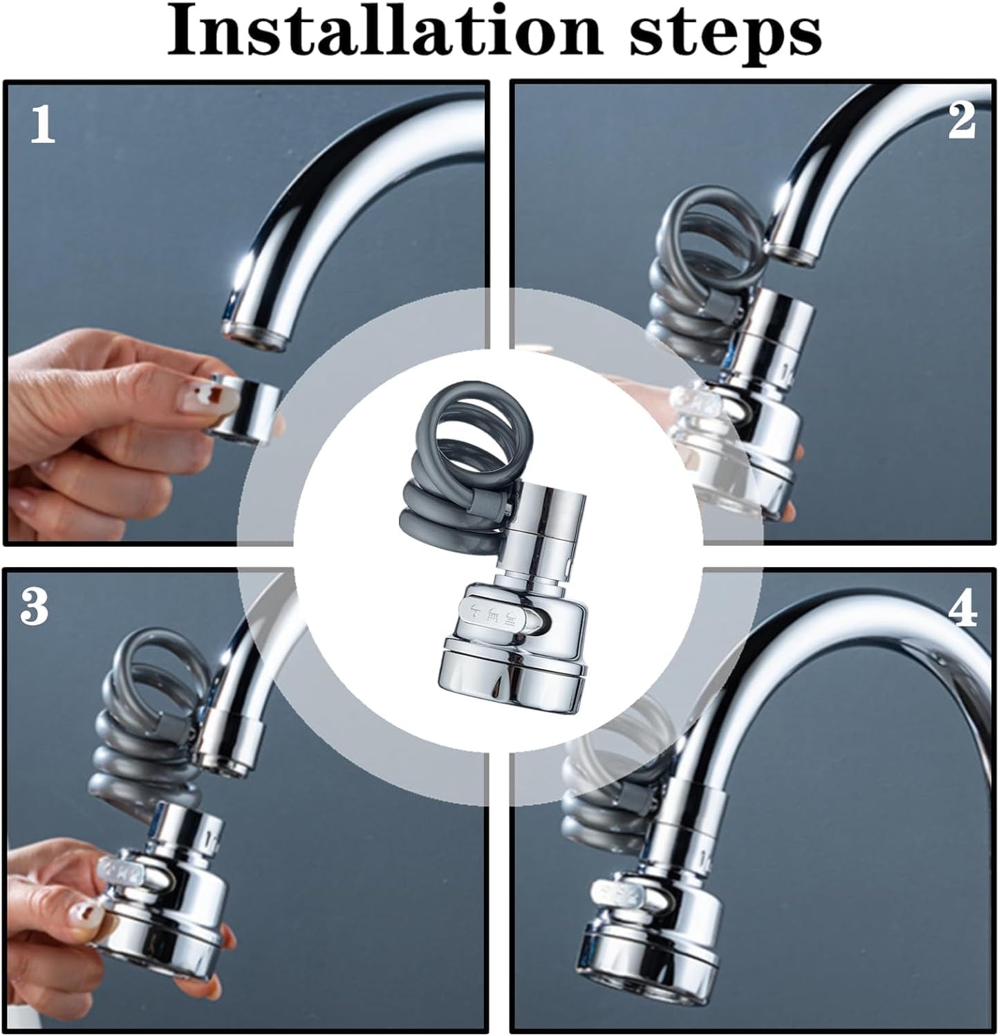 360 Stretchable Faucet