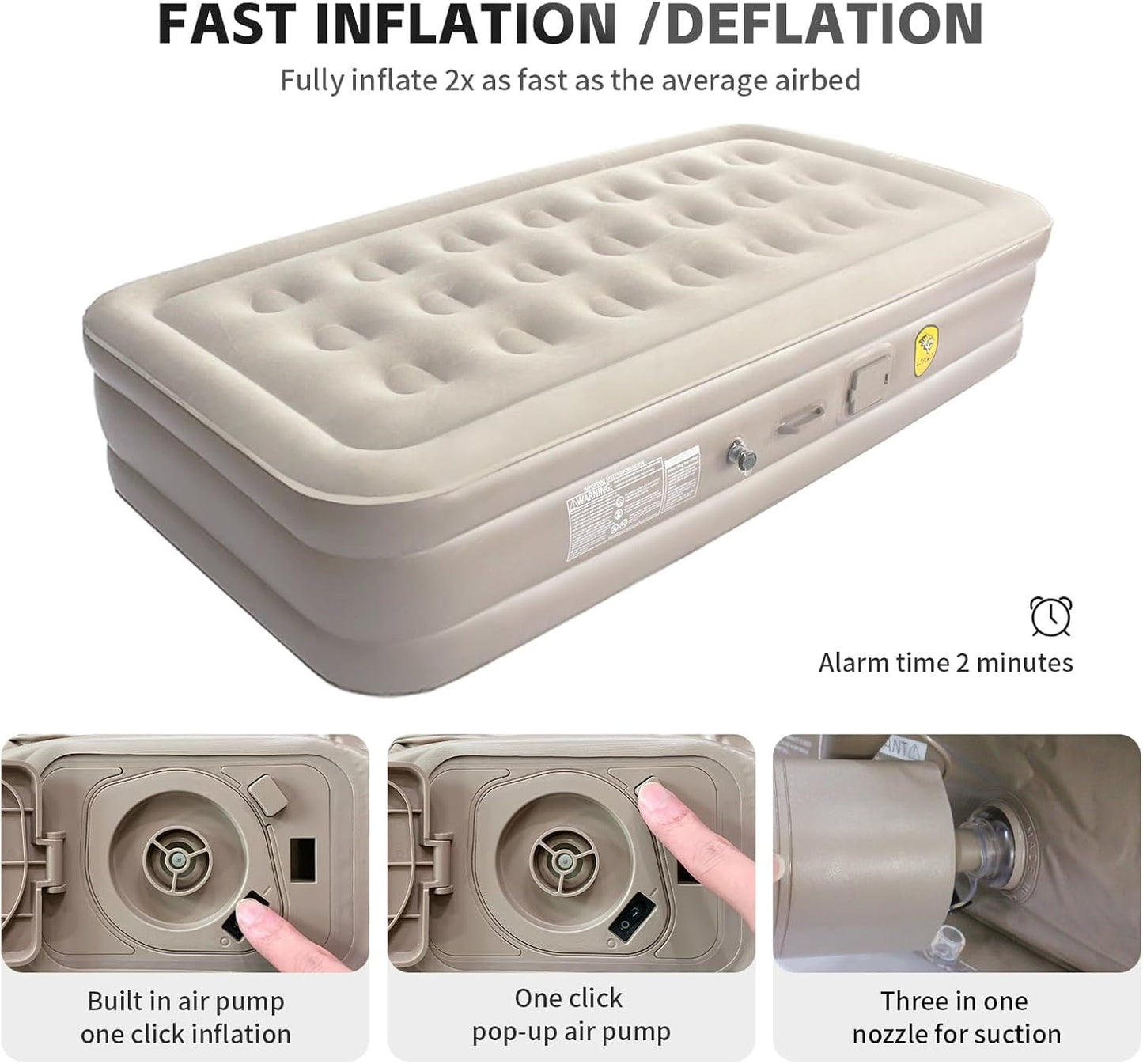Air Bed with Pump