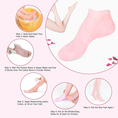 Silicone Moisture Socks