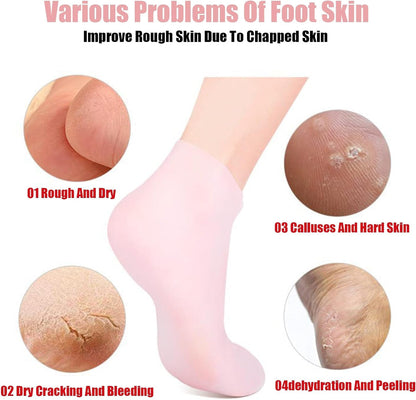 Silicone Moisture Socks